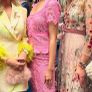 pink lace dress Image 3