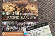 2006 Ireland v Pacific Islanders - November International Programme &amp; Match Ticket