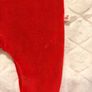 Next Red Velour Baby Sleepsuit Image 4