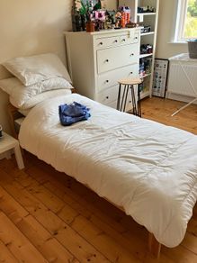 Single bed and mattress almost brand new