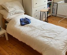 Single bed and mattress almost brand new