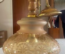 Vintage pendant light fitting