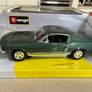 Ford Mustang GTA Fastback 1/18 Burago Rare Image 3