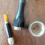Antique Italian pipe in novelty champagne bottle 1911 Image 3