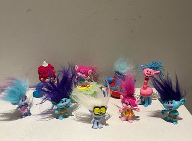 Dreamworks trolls mini figure bundle