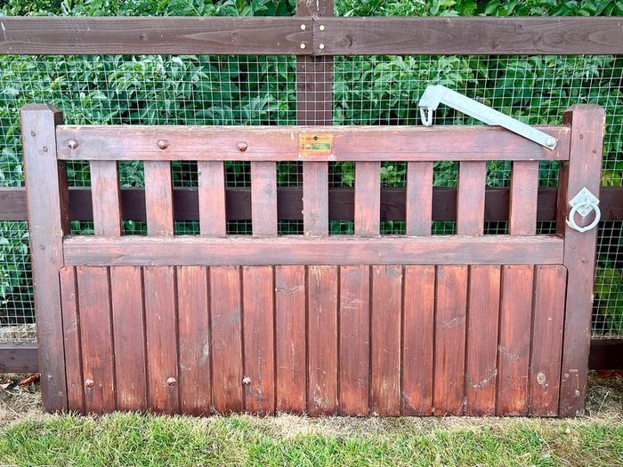 Hardwood gates for sale.