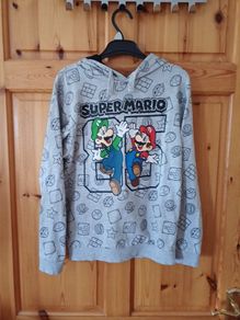 Age 10-11 Super Mario Hoodie