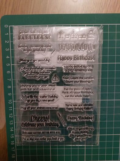 Sentiments stamp