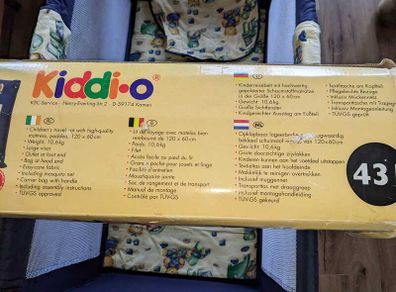 Folding baby cot Kiddi-o