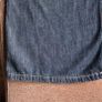 Bershka Loose fit Jeans in Navy size 8 Image 4