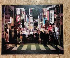 Tokyo Wall Art: Japanese Street Life - Shinjuku