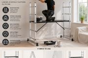 Mobile Aluminium Work Platform &amp; Multifunction Scaffold Ladde