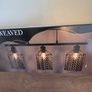 3 Light Electrical Fitting- Industrial Weaved Image 3