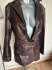 ladies vintage leather jacket
