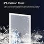 600x500mm Bathroom Mirror With Lights, Horizontal Vertical/Sensor Switch LED Illuminated Bath Vanity Wall-Mounted Mirrors (FREE POSTAGE) Image 3