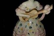 Antique HEREND Deryne statue