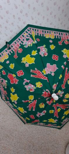 1970s Vintage Child's Umbrella