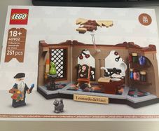 Lego 40902 tribute to leonardo va Vinci