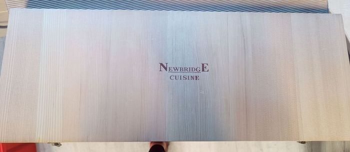 Newbridge Cuisine Salmon Carving Board & Knife Set