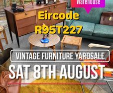 Vintage Furniture Yardsale - Sat 8th August Eircode R95T227