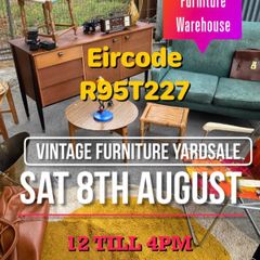 Vintage Furniture Yardsale - Sat 8th August Eircode R95T227