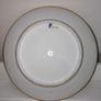 Antique 19th century Paris porcelain cabinet plate marked Feuillet Image 3