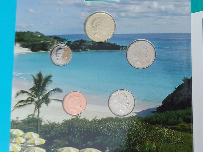 BERMUDA  5 Coin Set 1999 In Uncirculated Condition