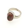 Vintage 925 Sterling Silver & Natural Australian Boulder Opal Ring Image 2