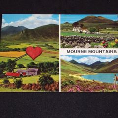 Northern Ireland Postcard : Mourne Mountains - Multi-view - 1970s/80s
