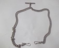 a antique double albert pocket watch chain