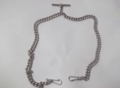 a antique double albert pocket watch chain