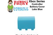 Xbox Series S X Controller Battery Pack Cover Shell Holder Lake Blue