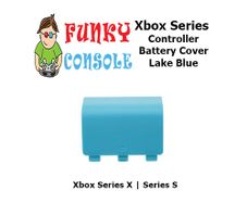 Xbox Series S X Controller Battery Pack Cover Shell Holder Lake Blue
