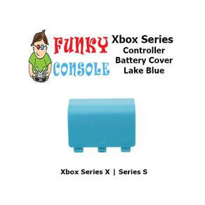 Xbox Series S X Controller Battery Pack Cover Shell Holder Lake Blue