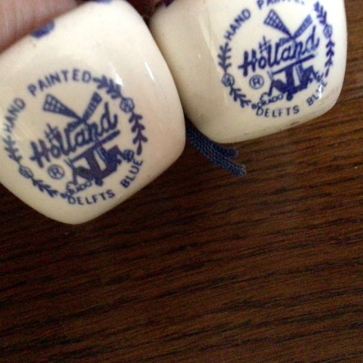 Holland Delft Blue Mini Clogs