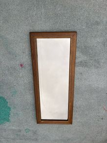 Vintage Teak mirror c1970