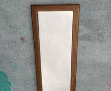 Vintage Teak mirror c1970