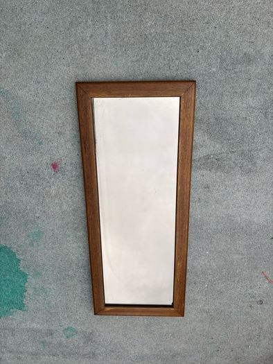 Vintage Teak mirror c1970