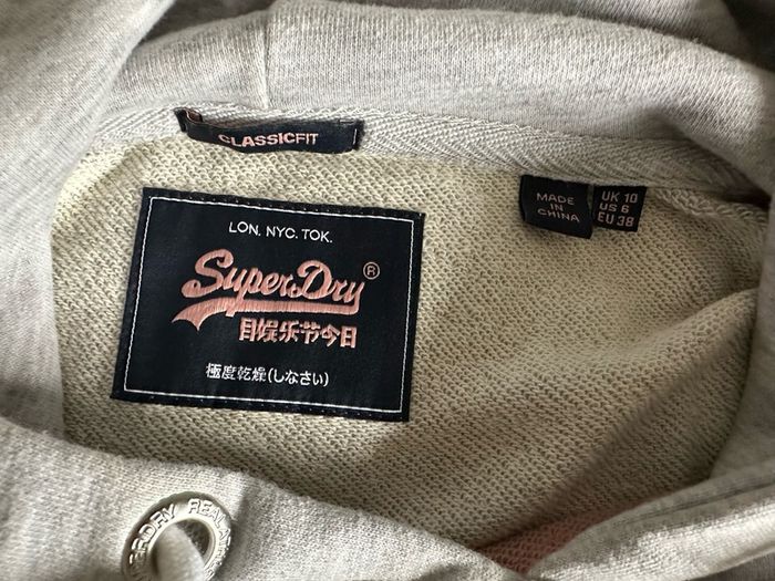 Superdry women ladies hoodie, great condition, barely used