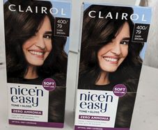 NEW: 2 packs - nice'n easy tone gloss - dark brown