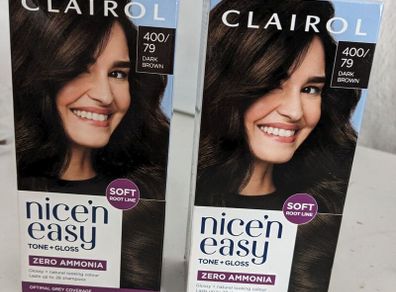 NEW: nice'n easy tone gloss - dark brown