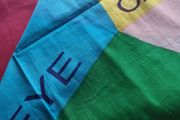 Large Funky Colourful Cotton Scarf