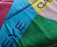 Large Funky Colourful Cotton Scarf