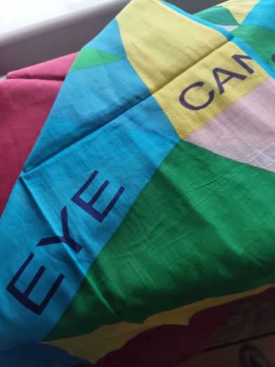 Large Funky Colourful Cotton Scarf