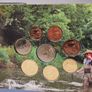 Ireland 2011 Beautiful Uncirculated Euro Coin Set Animals of Irish Coinage Salmon Image 5