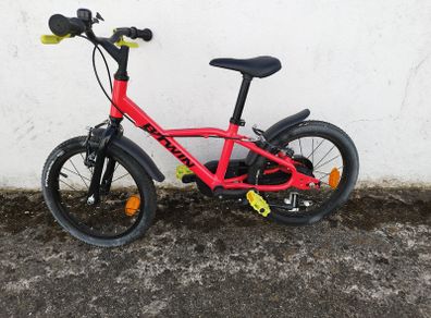 Child's Red Bike