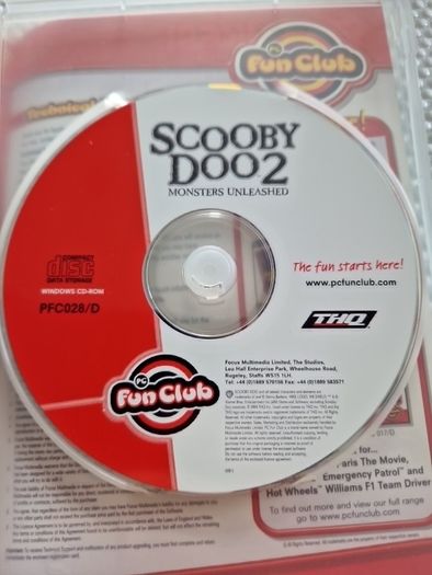 Scooby Doo 2 Monsters Unleashed Pc Cd rom Games Original