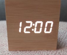 Alarm Clock Mini Cube LED Digital - For Sale