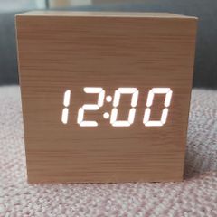 Alarm Clock Mini Cube LED Digital - For Sale