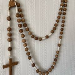 Vintage Wall Rosary Beads